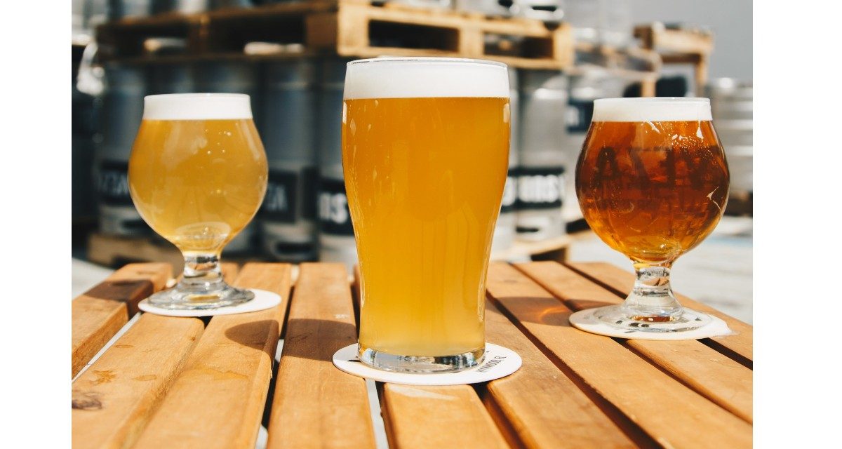 Ölglas för olika ölsorter